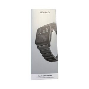 27-Q NOMAD Stainless Steel Band For Apple 44mm/45mm/49mm NM1A4HB000 - Black ⬇️